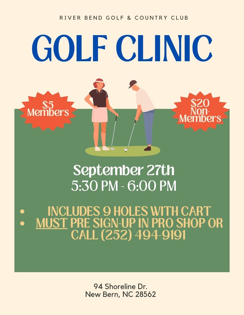 Sept. Clinics